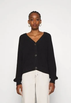 Aktion 🔥 Even&Odd Damen BUTTON THROUGH CARDIGAN - Strickjacke - Black 💯