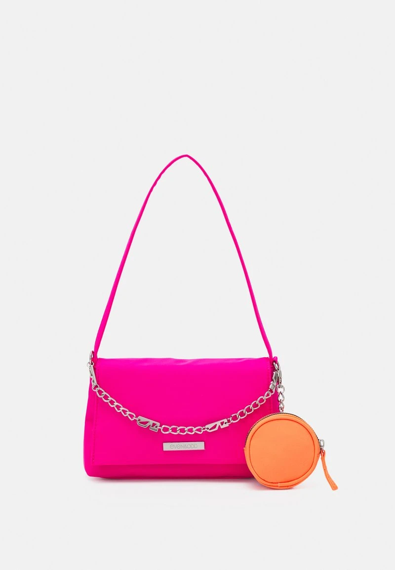 Aktion ⌛ Even&Odd Damen Handtasche - Pink/orange ❤️ 3 Aktion ⌛ Even&Odd Damen Handtasche - Pink/orange ❤️