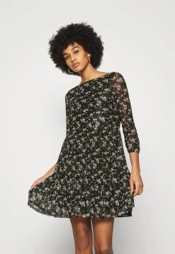 Budget 🔔 Even&Odd Damen Freizeitkleid - Black/multi-coloured ⌛