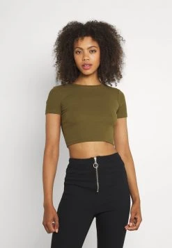 Billig ✨ Even&Odd Damen 3 PACK - T-Shirt Basic - Black/white/khaki 🎁 -SchuheKonig Geschaft 9db602bdf7804410a1aff06c2b834ed1