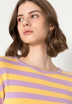 Am billigsten 💯 Even&Odd Damen Langarmshirt - Purple / Yellow 🧨 -SchuheKonig Geschaft 9ed0acb8dcc94de1b7e99d3b58f06f24