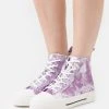 Am billigsten 🥰 Even&Odd Damen Sneaker High - Lilac ✨