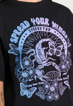 Besorgen ❤️ Even&Odd Damen T-Shirt Print - Black ❤️ -SchuheKonig Geschaft a1526066a31440b4a8ae9efd94ee0a7a