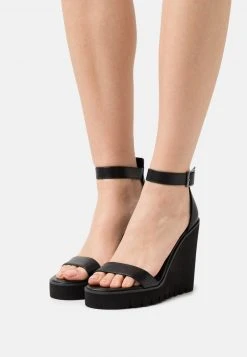 Aktion 🎁 Even&Odd Damen Plateausandalette - Black ❤️