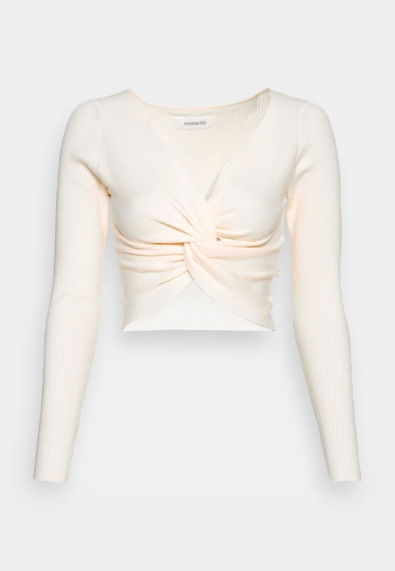Billig 🤩 Even&Odd Damen WRAP FRONT JUMPER - Strickpullover - White 🔥 6 Billig 🤩 Even&Odd Damen WRAP FRONT JUMPER - Strickpullover - White 🔥 – Bild 4