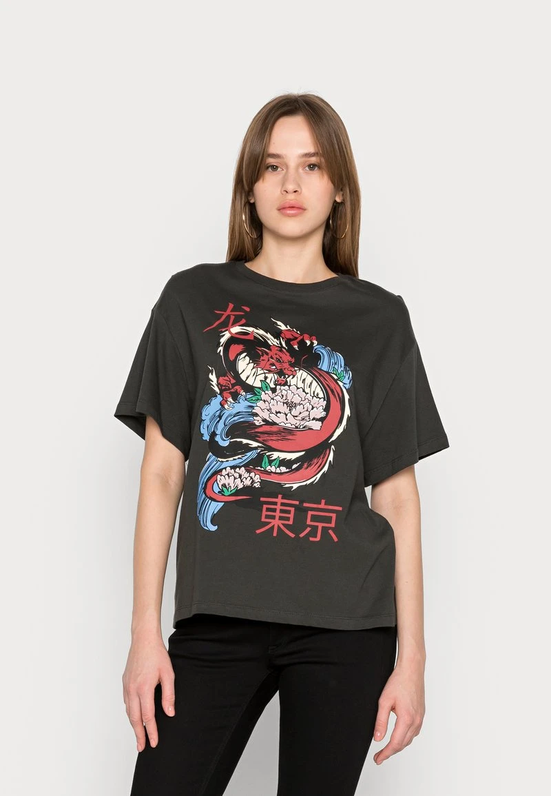 Top 10 🔔 Even&Odd Damen T-Shirt Print - Anthracite 😉 3 Top 10 🔔 Even&Odd Damen T-Shirt Print - Anthracite 😉