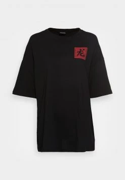 Rabatt ❤️ Even&Odd Damen T-Shirt Print - Black ✨ -SchuheKonig Geschaft a397bf1986bd414eaccb2934a84dd7a4