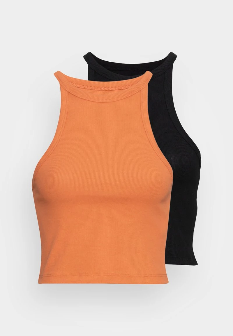 Schlussverkauf 😀 Even&Odd Damen Top - Black/orange ✔️ 7 Schlussverkauf 😀 Even&Odd Damen Top - Black/orange ✔️ – Bild 5