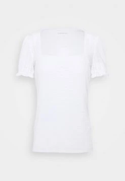 Billig 👍 Even&Odd Damen T-Shirt Print - White ✨ -SchuheKonig Geschaft a93fc48aee5d4610b1c07cfd2d87abb6