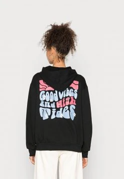 Coupon ⌛ Even&Odd Damen 70'S GOOD PRINT OVERSIZED HOODIE - Sweatshirt - Black ✨ -SchuheKonig Geschaft a9c905b30e5d44afb257da4e9473951a