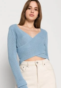 Großhandel ✨ Even&Odd Damen Strickpullover - Light Blue ⌛ -SchuheKonig Geschaft a9fa55b17c8a41da98422b4c2de1cdad