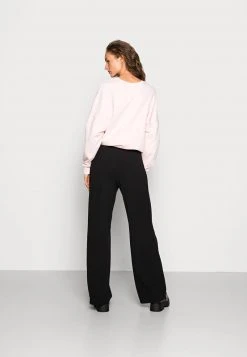 Bester Verkauf 💯 Even&Odd Damen Basic Wide Leg Trousers - Stoffhose - Black ✨ -SchuheKonig Geschaft aa7abd64409f4b8d8ffa49eae6075b5d