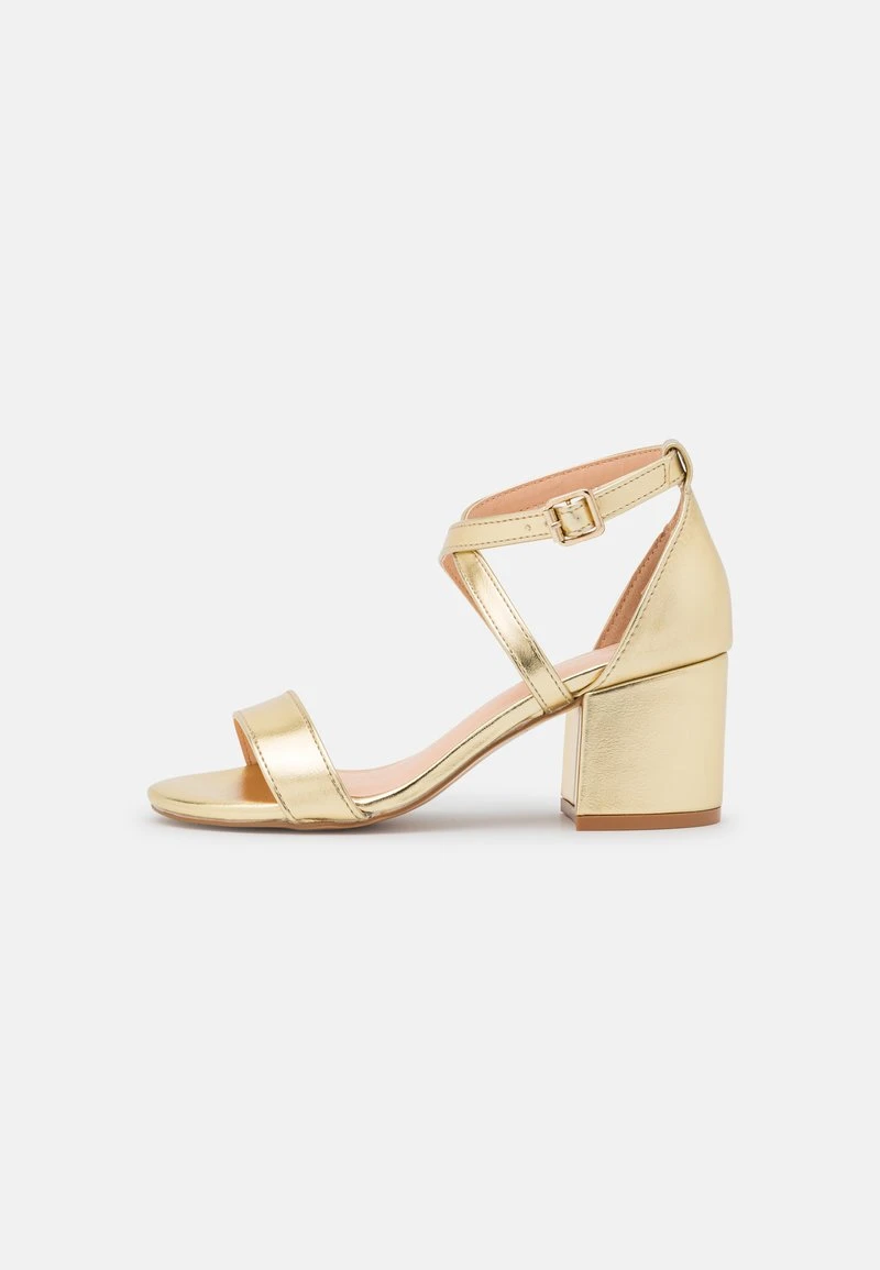Auslauf ⌛ Even&Odd Damen Riemensandalette - Gold 🥰 3 Auslauf ⌛ Even&Odd Damen Riemensandalette - Gold 🥰