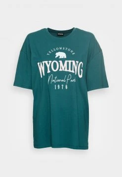 Bestes Angebot ⭐ Even&Odd Damen T-Shirt Print - Dark Green 🎉 -SchuheKonig Geschaft ab7885b0d6ae4455a89c8a92248cf8bd