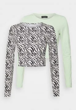 Rabatt 🥰 Even&Odd 2 PACK - Langarmshirt - Light Green/black | Damen 🎁 -SchuheKonig Geschaft ad2d0433545a4932a9f4c35e4065d493