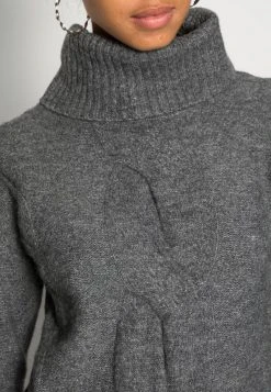 Bester Verkauf ✨ Even&Odd Strickkleid - Mottled Dark Grey | Damen ⭐ -SchuheKonig Geschaft ae12d10c9f3a4d5598861ff21613d15c