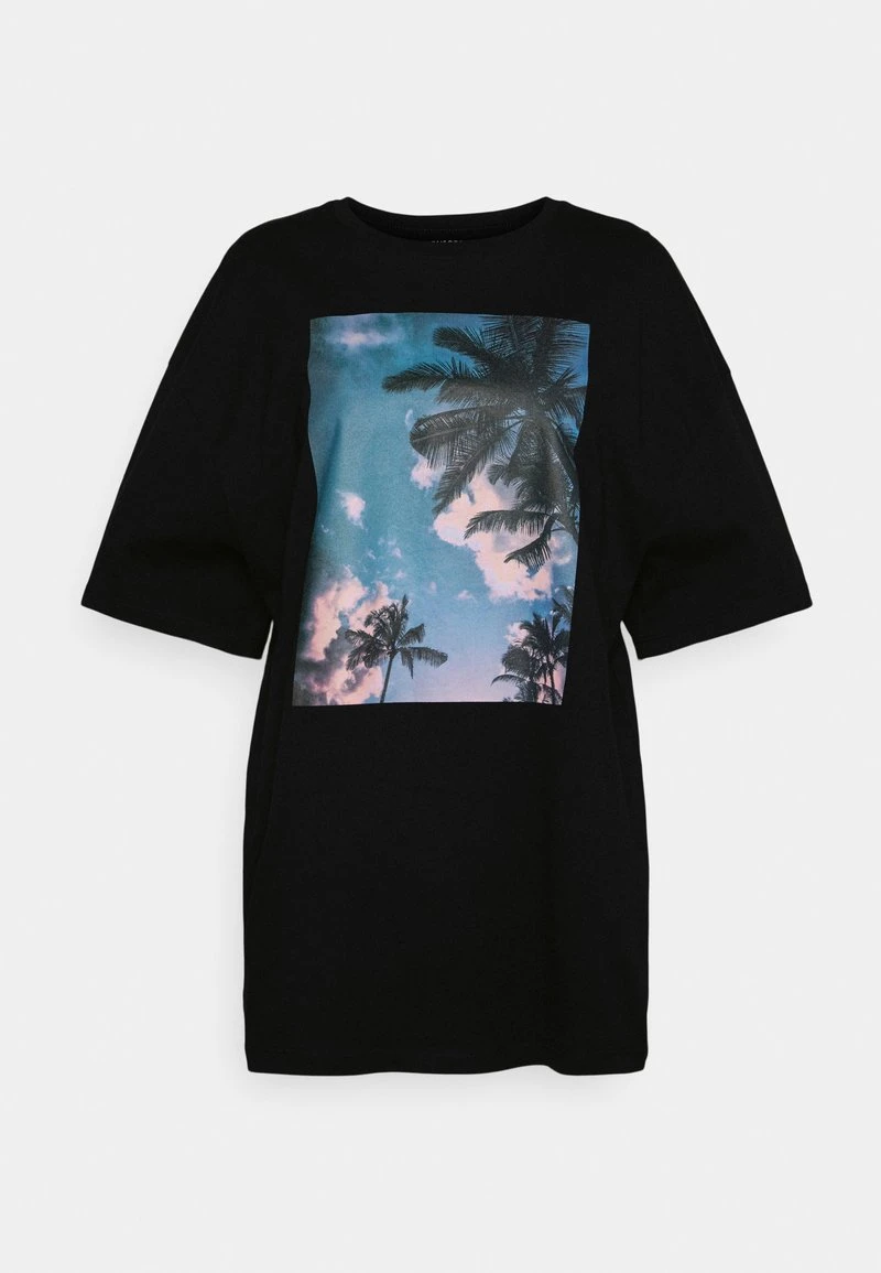 Billig 🥰 Even&Odd Damen T-Shirt Print - Black 👍 3 Billig 🥰 Even&Odd Damen T-Shirt Print - Black 👍