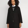 Schlussverkauf ⭐ Even&Odd Damen Klassischer Mantel - Black 🤩