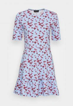 Rabatt ✨ Even&Odd Damen Jerseykleid - Light Blue/multi Coloured 👍 -SchuheKonig Geschaft b3592893c6094e1798e5a4574552b7b0