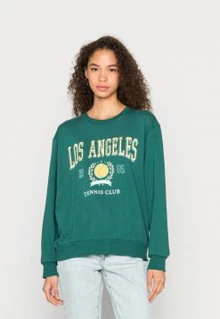 Aktion 😉 Even&Odd Damen Sweatshirt - Dark Green 👏