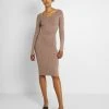 Großhandel 🔥 Even&Odd KNIT V NECK MIDI BODYCON DRESS - Etuikleid - Taupe | Damen 👍 -SchuheKonig Geschaft b6e492f6b4c746c1a67468d1e7cfaa2f
