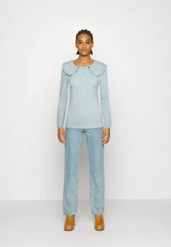 Schlussverkauf 😍 Even&Odd Damen Langarmshirt - Light Blue ❤️ -SchuheKonig Geschaft b72eacb0470a4329a53a2c732eea7925