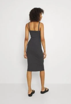 Budget 👍 Even&Odd Damen Jerseykleid - Mottled Dark Grey 🎁 -SchuheKonig Geschaft b797cb53eccc45bc84a78534693abb34