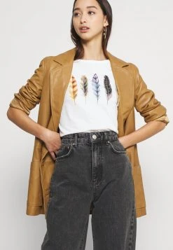 Auslauf ✨ Even&Odd Damen T-Shirt Print - White ⌛ -SchuheKonig Geschaft b863ef58b8eb47a588fa93fe138f95d1