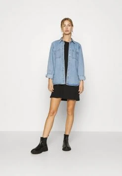 Billig 😍 Even&Odd Damen Jerseykleid - Black 👍 -SchuheKonig Geschaft b8913005e81e4435aaa4ff9150b68d96