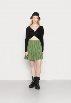 Rabatt ❤️ Even&Odd Damen WRAP FRONT JUMPER - Strickpullover - Black ✨ -SchuheKonig Geschaft baab6a943ff34f17aff12937988b2796