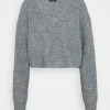 Besorgen 💯 Even&Odd Strickpullover - Mottled Grey | Damen 😉 -SchuheKonig Geschaft bb1b9401a3444abf8700279963244dab