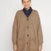 Neu 😀 Even&Odd Damen Strickjacke - Camel 💯