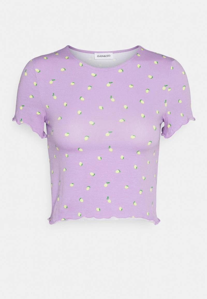 Großhandel ✨ Even&Odd Damen T-Shirt Print - Lilac 🌟 6 Großhandel ✨ Even&Odd Damen T-Shirt Print - Lilac 🌟 – Bild 4