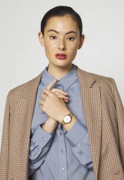 Schlussverkauf 🛒 Even&Odd Damen SET - Uhr - Cognac/gold-coloured 🎁