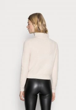 Bestes Angebot ❤️ Even&Odd HALF ZIP JUMPER - Strickpullover - Beige | Damen ⭐ -SchuheKonig Geschaft bbf6ce58d0f04d54ad736b16663e6ee4