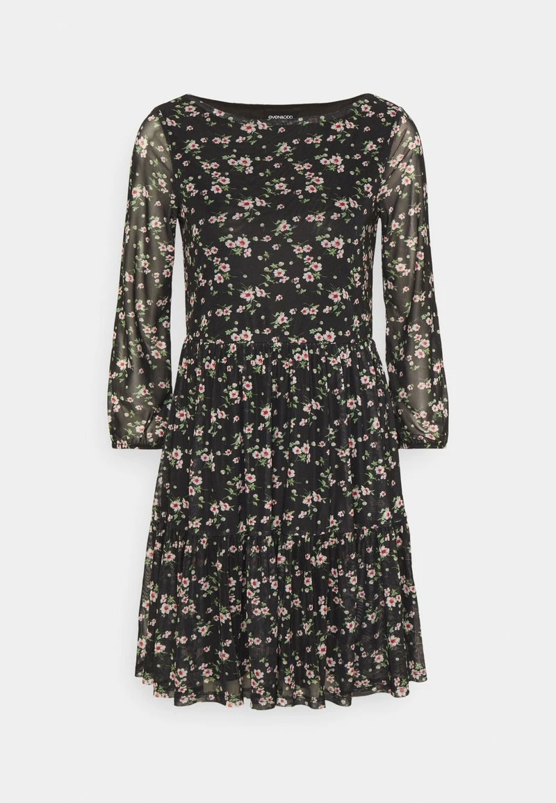 Budget 🔔 Even&Odd Damen Freizeitkleid - Black/multi-coloured ⌛ 7 Budget 🔔 Even&Odd Damen Freizeitkleid - Black/multi-coloured ⌛ – Bild 5