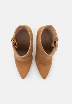 Schlussverkauf 👍 Even&Odd Damen LEATHER - High Heel Stiefelette - Cognac 🎁 -SchuheKonig Geschaft bdd7c840f8544eefa08b904efbfb8615