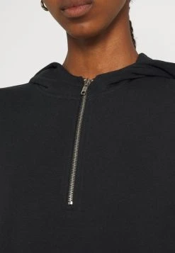 Auslauf 😉 Even&Odd Casual Hooded Sweat Mini Dress - Freizeitkleid - Black | Damen 😉 -SchuheKonig Geschaft be3fa6037a8747b987b6eb3d72a00b06