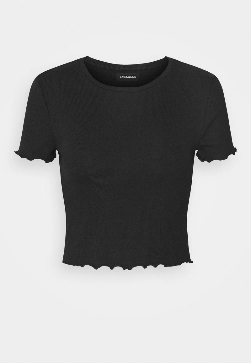 Aktion 😍 Even&Odd Damen T-Shirt Basic - Black ✨ 7 Aktion 😍 Even&Odd Damen T-Shirt Basic - Black ✨ – Bild 5