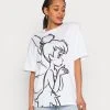 Coupon 🔥 Even&Odd Damen T-Shirt Print - White ✔️