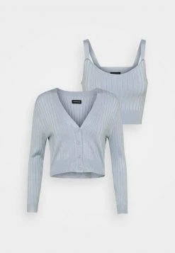 Aktion ⭐ Even&Odd Damen SET - Strickjacke - Blue 🎁