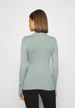 Billig 👏 Even&Odd Damen BASIC TURTLE NECK - Strickpullover - Light Green 🎁 -SchuheKonig Geschaft c419b81c011e491fa40d6059d729ca29