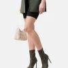 Coupon 👏 Even&Odd Damen Stiefelette - Khaki 🎁
