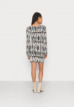 Angebote ⌛ Even&Odd Damen FLARED SLEEVES DRESS 2 Pack - Freizeitkleid - Black/light Grey ✨ -SchuheKonig Geschaft ca1189e834304902b850639e93ea5d96