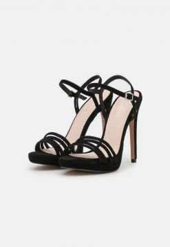 Besorgen ❤️ Even&Odd Damen LEATHER - High Heel Sandalette - Black ⌛ -SchuheKonig Geschaft cbf23c12412d4e04a5add8f78a873c96