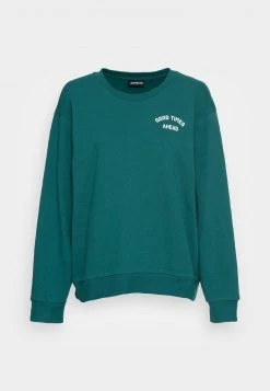 Billig 🥰 Even&Odd Oversized Printed Sweatshirt - Sweatshirt - Dark Green | Damen 🧨 -SchuheKonig Geschaft cfb863748a6a45d5965c823579334bfc