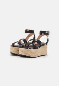 Rabatt 🌟 Even&Odd Damen Plateausandalette - Black 🔔 -SchuheKonig Geschaft d091f2417508403fa0322372a88e8aa4