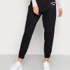 Blitzangebot ✔️ Even&Odd Damen Printed Loose Fit Joggers - Jogginghose - Black ✔️