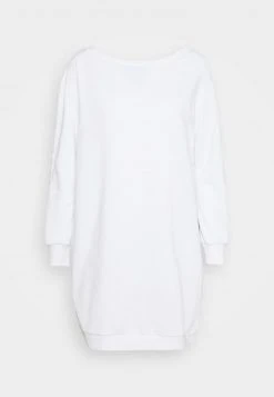 Am billigsten 🥰 Even&Odd Damen SWEAT OFF SHOULDER MINI DRESS - Freizeitkleid - White 🌟 -SchuheKonig Geschaft d3a739d5805d4347861af9c346586822