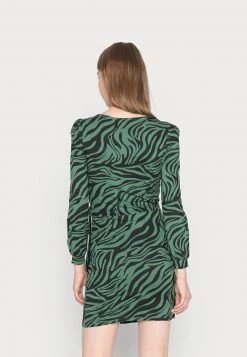 Rabatt ✨ Even&Odd Damen Jerseykleid - Black/green ✔️ -SchuheKonig Geschaft d3f9e5322e3b40bbab5d0d6b664dbacc